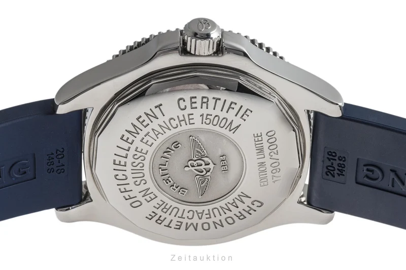Breitling Superocean steel automatic men's watch A17364 LP: 4550EUR [2304152]