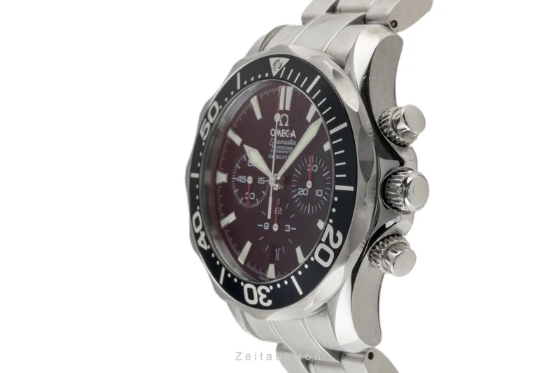 Omega Seamaster chronograph steel automatic men's watch 178.0515, 2594.50.00 LP: 9100EUR [2304130]