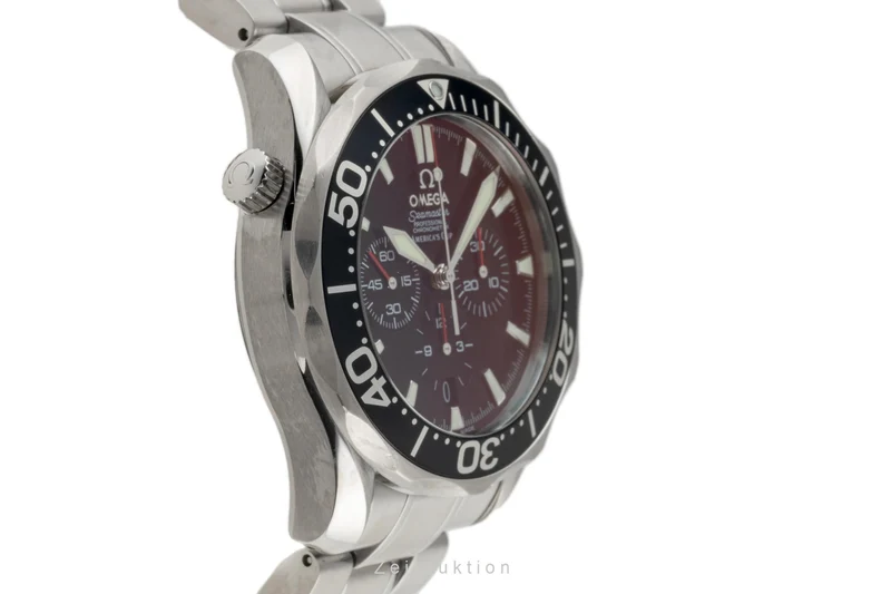 Omega Seamaster chronograph steel automatic men's watch 178.0515, 2594.50.00 LP: 9100EUR [2304130]
