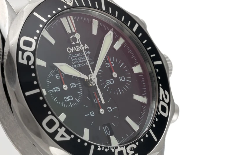 Omega Seamaster chronograph steel automatic men's watch 178.0515, 2594.50.00 LP: 9100EUR [2304130]