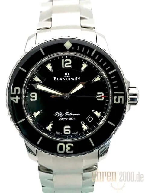 Blancpain Fifty Fathoms 45 mm Ref. 5015-1130-52 aus 2018 D-Papiere