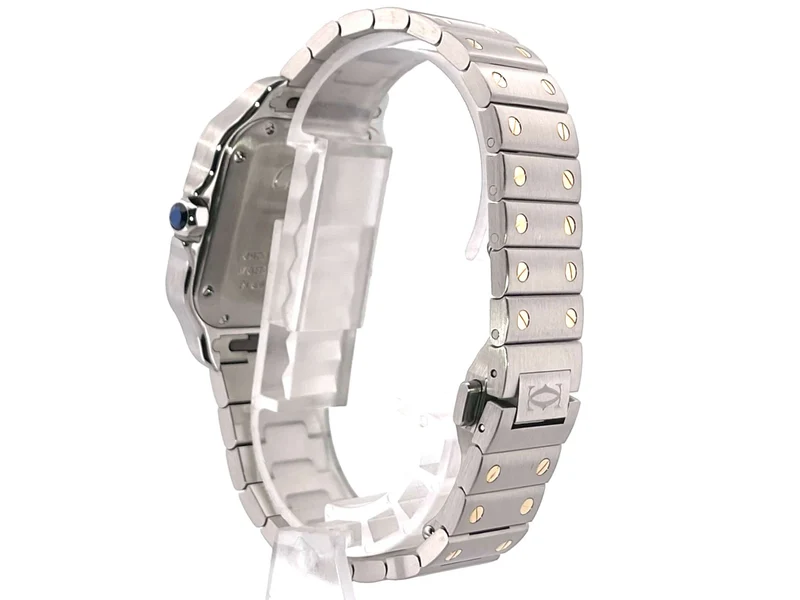 Cartier Santos de Cartier Medium Edelstahl Gelbgold W2SA0007