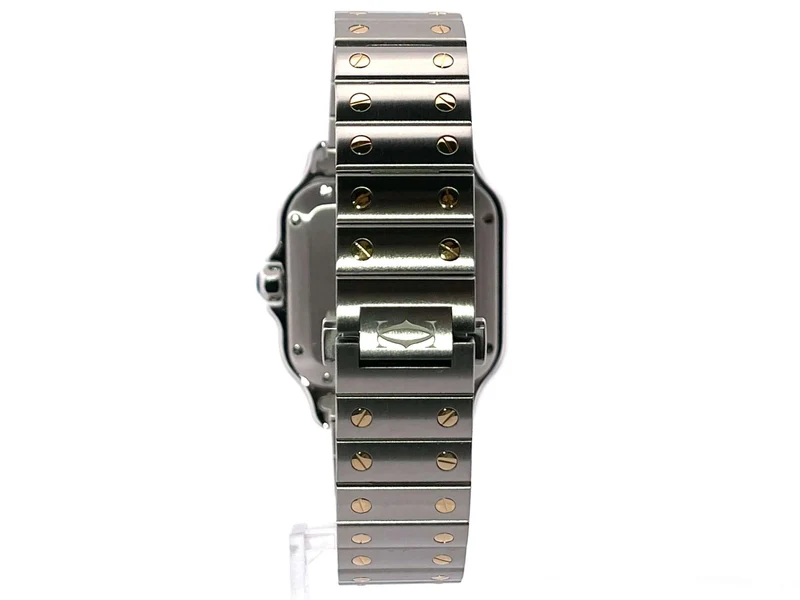 Cartier Santos de Cartier Medium Edelstahl Gelbgold W2SA0007