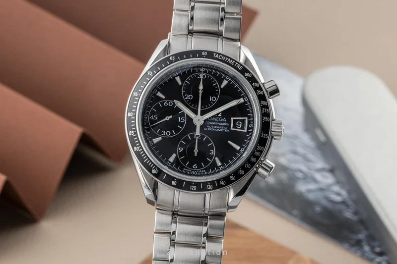 Omega Speedmaster chronograph steel automatic men's watch 3210.50.00, 178.0056 LP: 6100EUR [2304808]