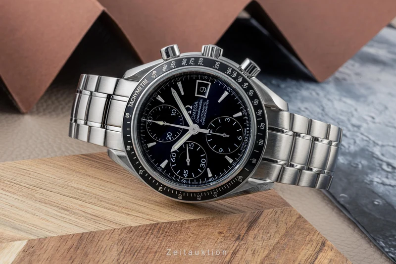 Omega Speedmaster chronograph steel automatic men's watch 3210.50.00, 178.0056 LP: 6100EUR [2304808]