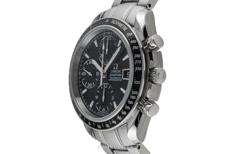 Omega Speedmaster chronograph steel automatic men's watch 3210.50.00, 178.0056 LP: 6100EUR [2304808]