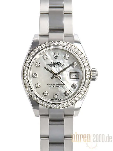 Rolex Datejust 28 279384RBR Perlmutt Diamant