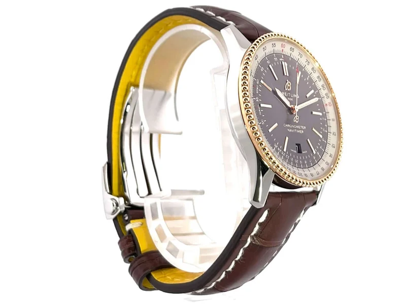Breitling Navitimer 1 Automatic 41 Stahl Rotgold U17326211M1P2 Faltschließe