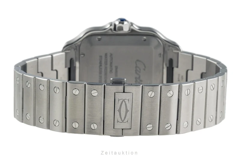 Cartier Santos steel automatic men's watch WSSA0009 LP: 7900EUR [2304137]