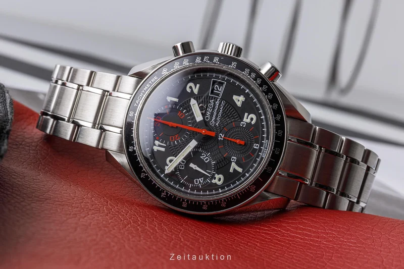 Omega Speedmaster chronograph steel automatic men's watch 175.0083, 375.0083, 3513.53.00 LP: 6100EUR [2304125]