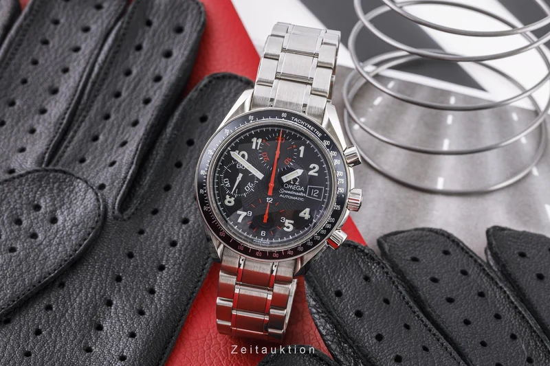 Omega Speedmaster chronograph steel automatic men's watch 175.0083, 375.0083, 3513.53.00 LP: 6100EUR [2304125]