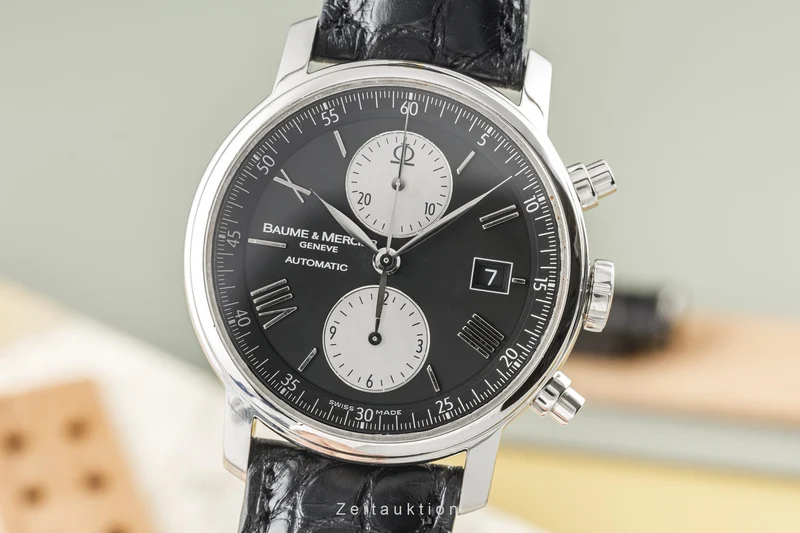 Baume & Mercier Classima chronograph steel automatic men's watch 65591 [2304106]