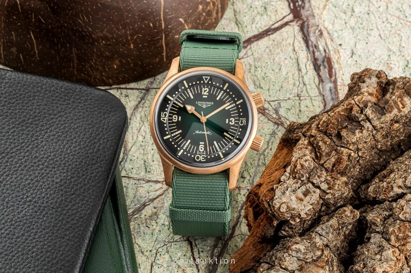 Longines Legend Diver bronze automatic men's watch L3.774.1 LP: 3400EUR [2304095]