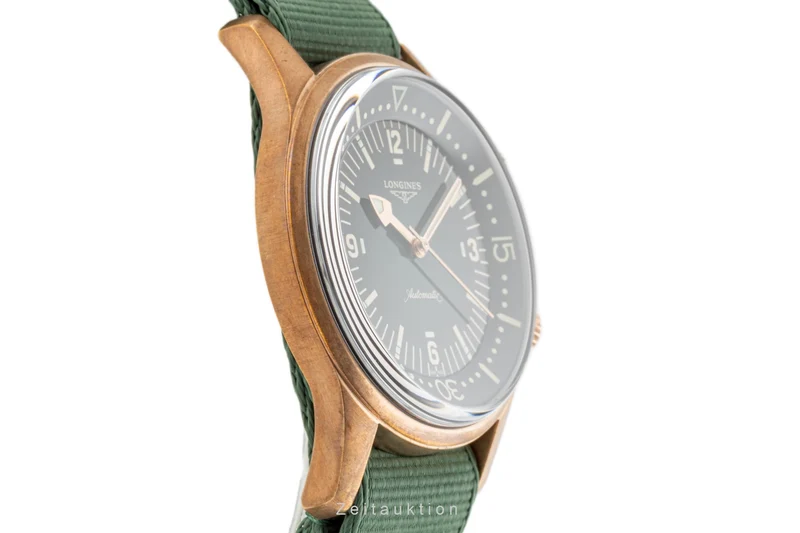 Longines Legend Diver bronze automatic men's watch L3.774.1 LP: 3400EUR [2304095]