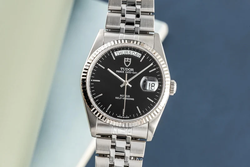 Tudor Prince Date steel / white gold automatic men's watch 76214 [2304806]