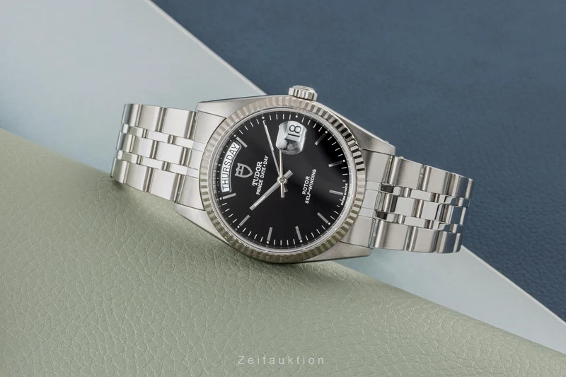 Tudor Prince Date steel / white gold automatic men's watch 76214 [2304806]