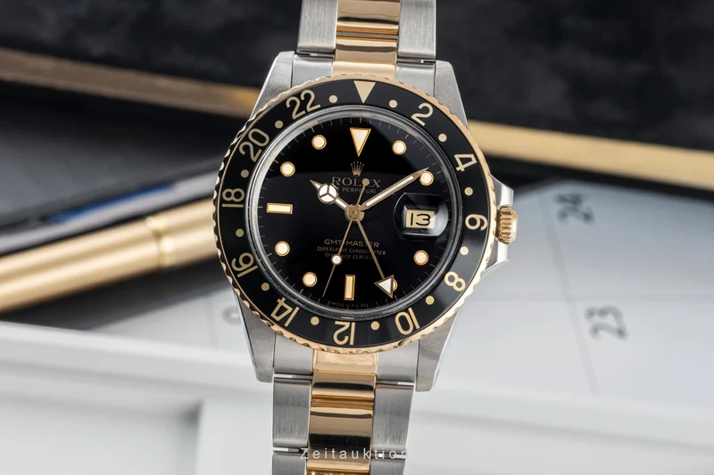 Rolex GMT-Master steel / gold automatic men's watch 16753 [2304794]