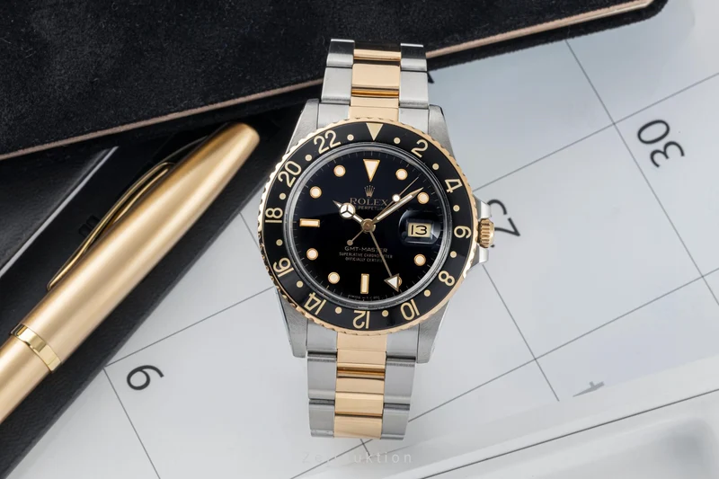Rolex GMT-Master steel / gold automatic men's watch 16753 [2304794]