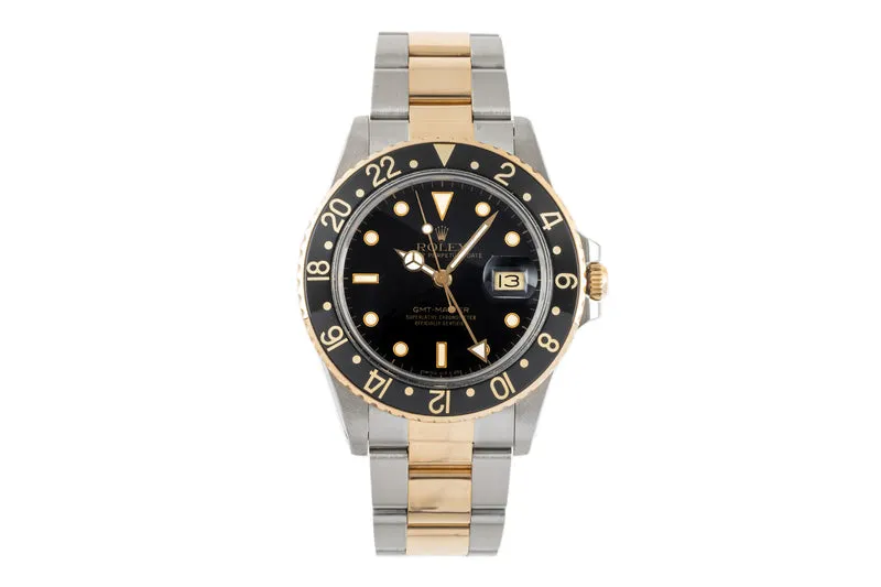 Rolex GMT-Master steel / gold automatic men's watch 16753 [2304794]