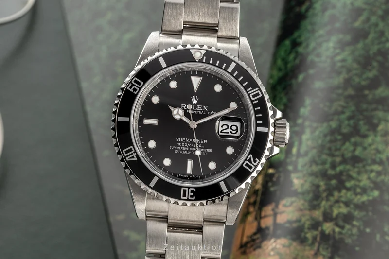 Rolex Submariner steel automatic men's watch 16610T [2304784]