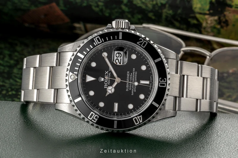 Rolex Submariner steel automatic men's watch 16610T [2304784]