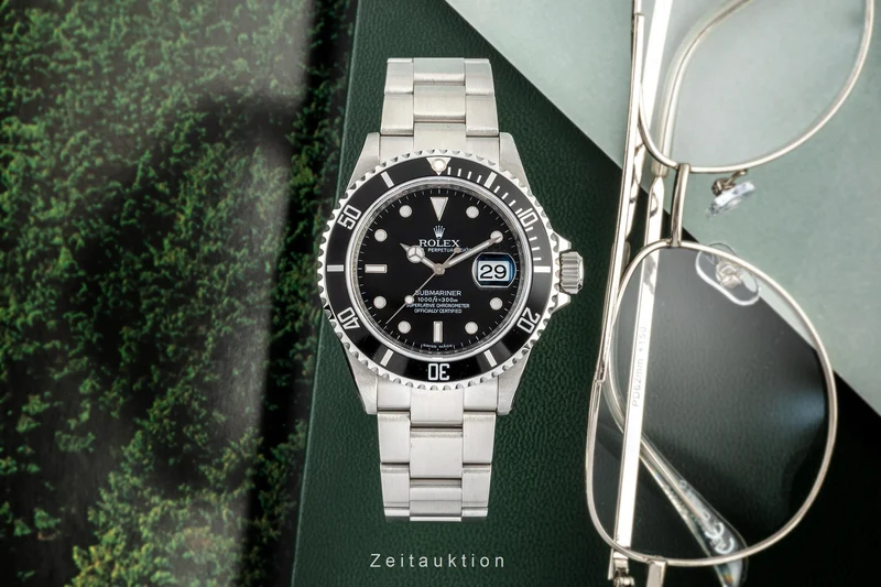 Rolex Submariner steel automatic men's watch 16610T [2304784]