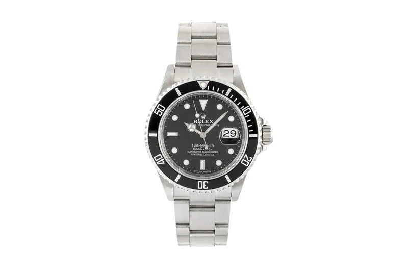 Rolex Submariner steel automatic men's watch 16610T [2304784]