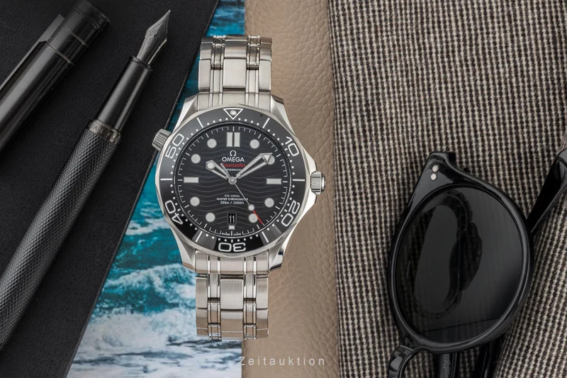 Omega Seamaster steel automatic men's watch 210.30.42.20.01.001 LP: 6500EUR [2304755]