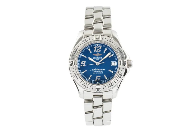 Breitling Colt Ocean steel quartz women's watch A57350 [2207188]