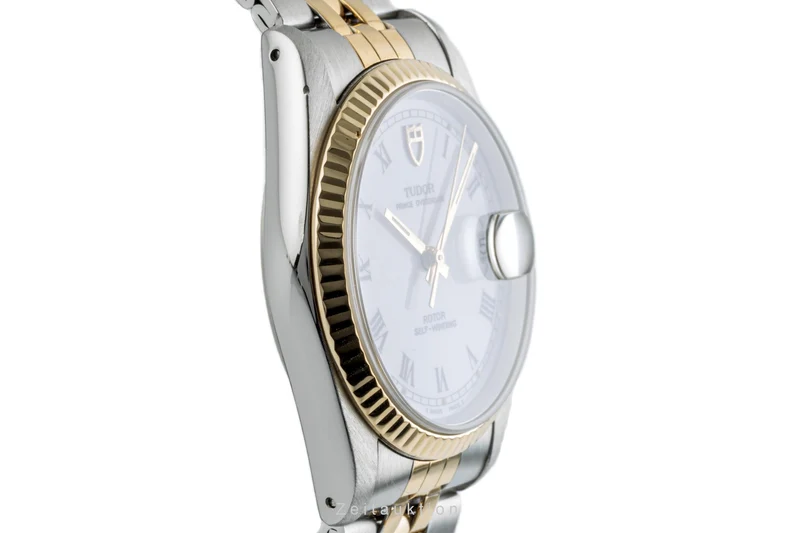 Tudor Prince Oysterdate steel / gold automatic men's watch 74033 [2304720]