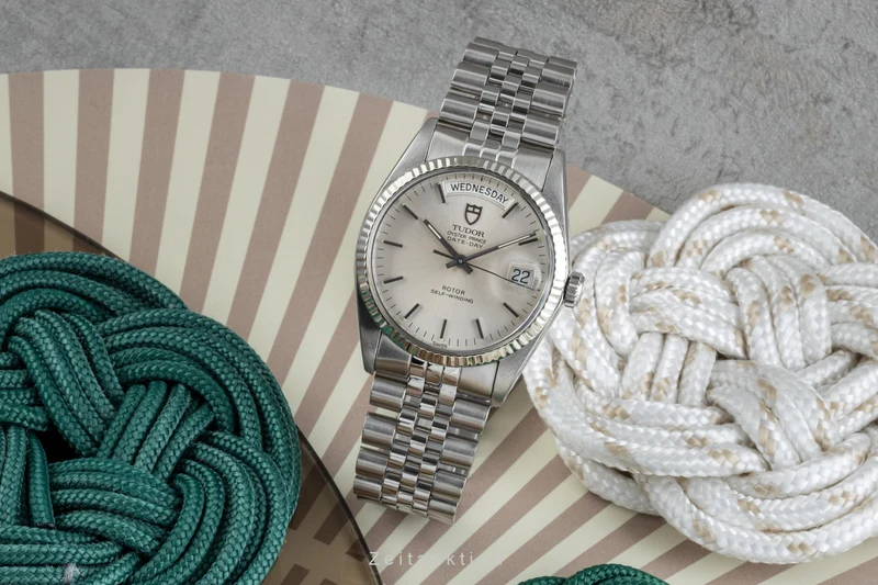 Tudor Date-Day steel / white gold automatic men's watch 94614 [2304719]