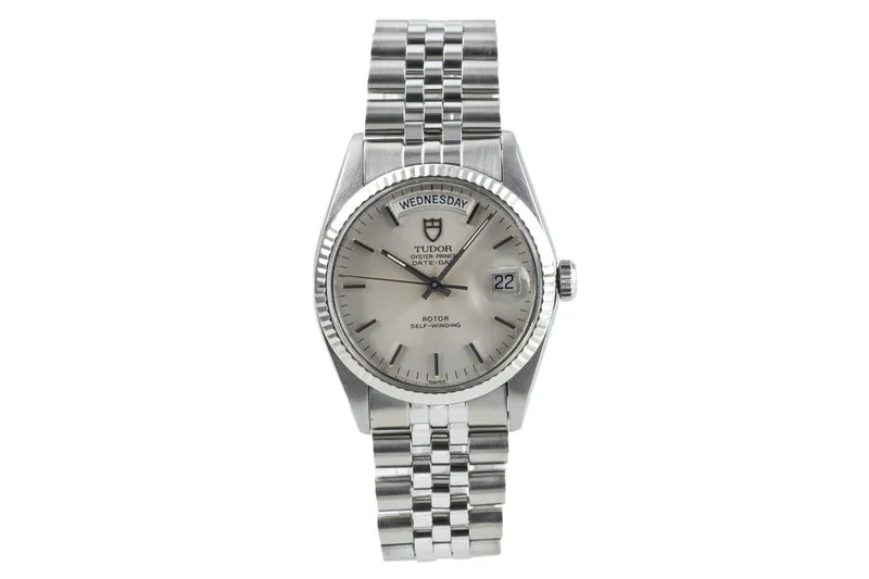 Tudor Date-Day steel / white gold automatic men's watch 94614 [2304719]