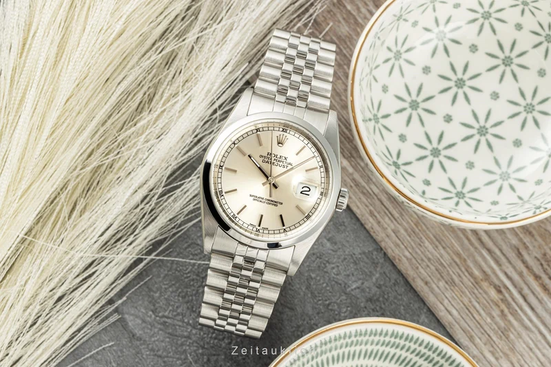 Rolex Datejust steel automatic men's watch 16200 LP: 7300EUR [2207054]