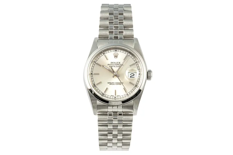 Rolex Datejust steel automatic men's watch 16200 LP: 7300EUR [2207054]