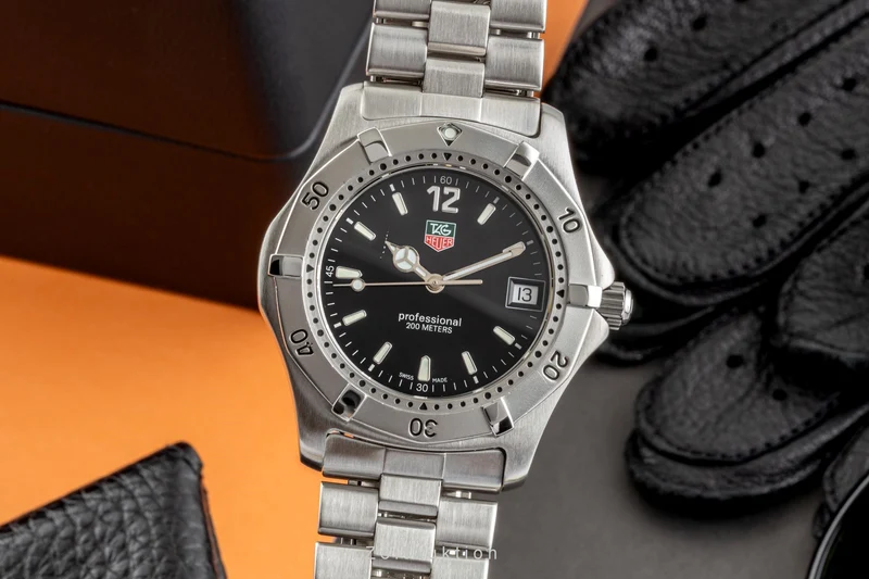 Tag Heuer Professional steel quartz men's watch WK1110-0 LP: 2300EUR [2304072]