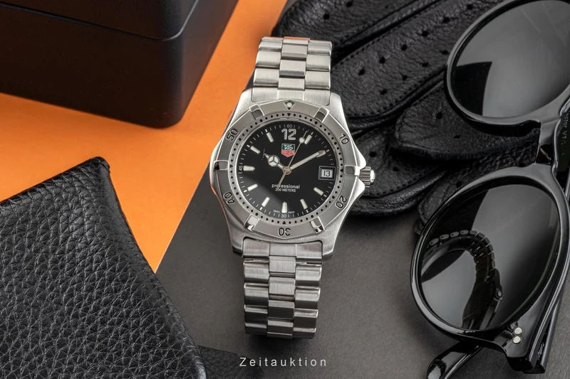 Tag Heuer Professional steel quartz men's watch WK1110-0 LP: 2300EUR [2304072]