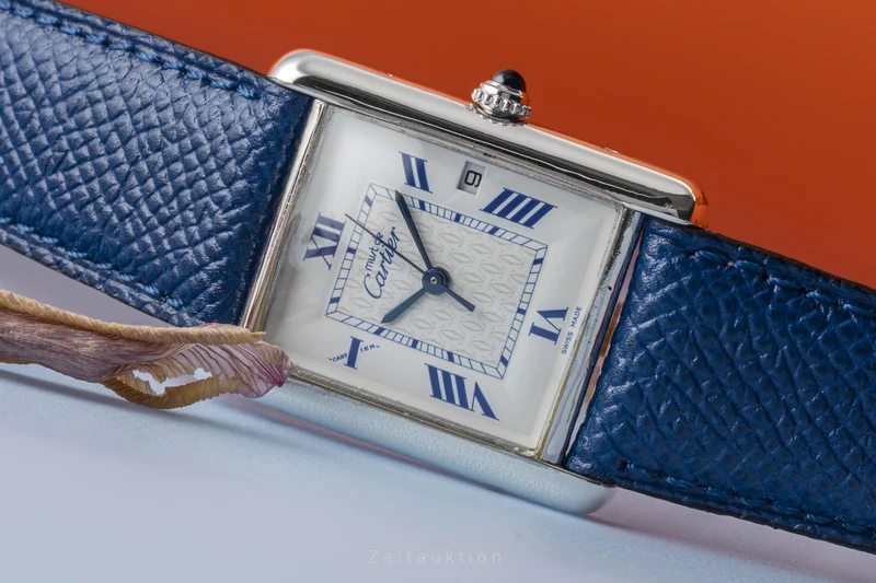 Cartier Tank silver quartz unisex 2414, W1014154 [2304070]