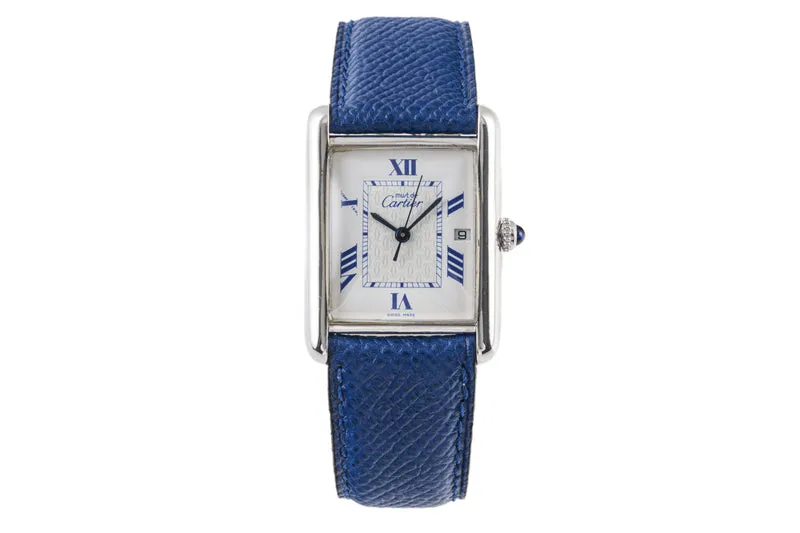 Cartier Tank silver quartz unisex 2414, W1014154 [2304070]