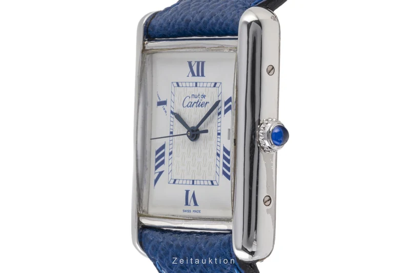 Cartier Tank silver quartz unisex 2414, W1014154 [2304070]