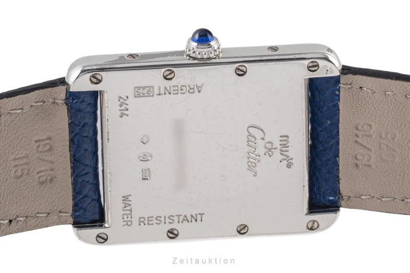 Cartier Tank silver quartz unisex 2414, W1014154 [2304070]