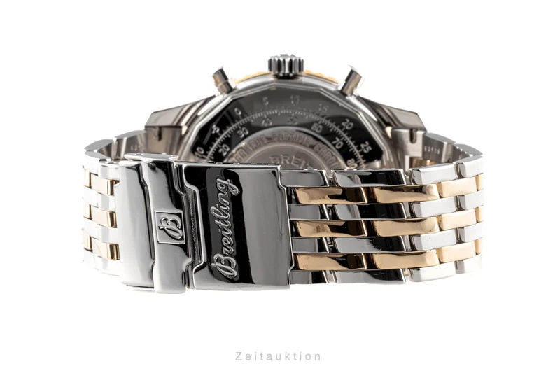 Breitling Navitimer chronograph steel / gold automatic men's watch D23322 LP: 7750EUR [2303340]