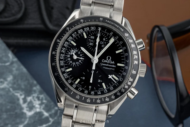 Omega Speedmaster chronograph steel automatic men's watch 3520.50.00, 175.0084 LP: 5900EUR [2303290]