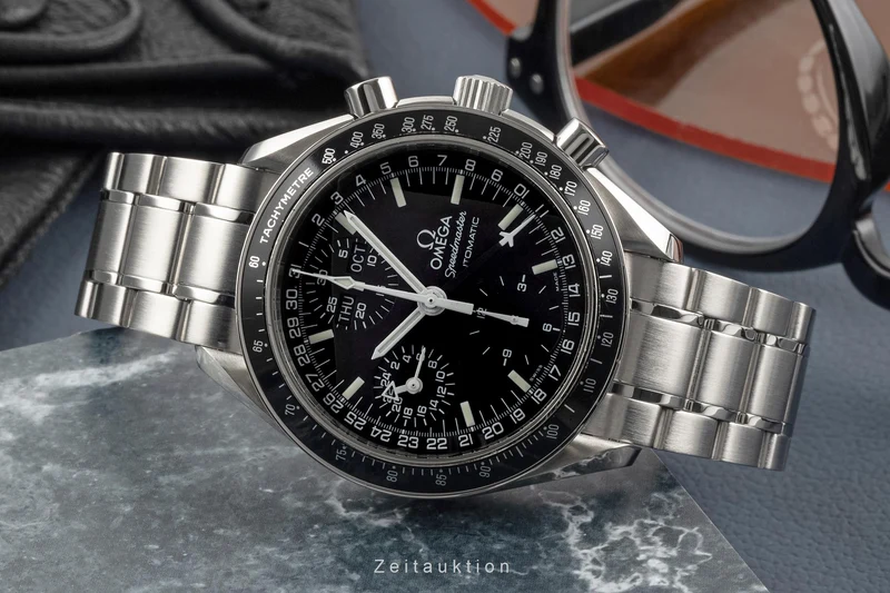 Omega Speedmaster chronograph steel automatic men's watch 3520.50.00, 175.0084 LP: 5900EUR [2303290]