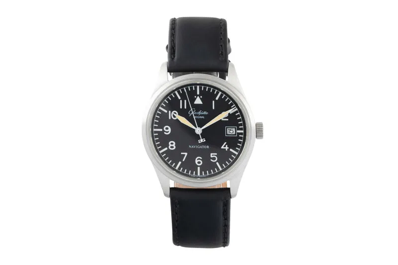 Glashütte Navigator steel automatic men's watch 1103307074 [2303283]