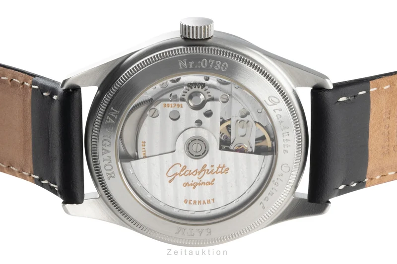 Glashütte Navigator steel automatic men's watch 1103307074 [2303283]