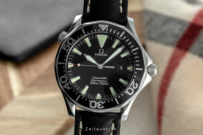 Omega Seamaster steel quartz men's watch 2264.50, 196.1640 [2303236]
