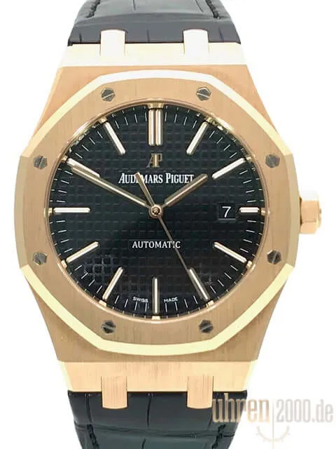 Audemars Piguet AP Royal Oak Jumbo 15400OR.OO.D002CR.01 aus 2017 D-Papiere