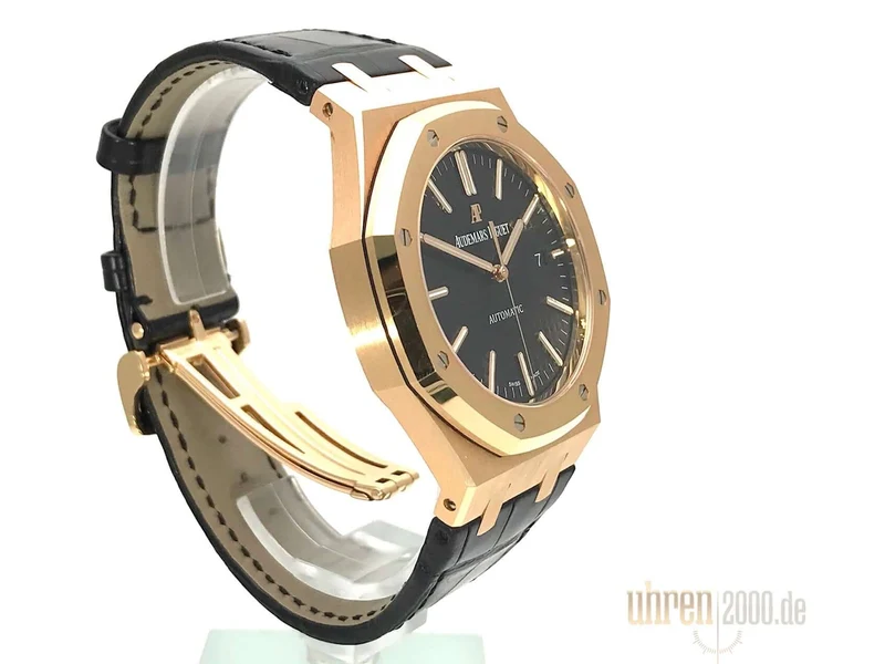 Audemars Piguet AP Royal Oak Jumbo 15400OR.OO.D002CR.01 aus 2017 D-Papiere