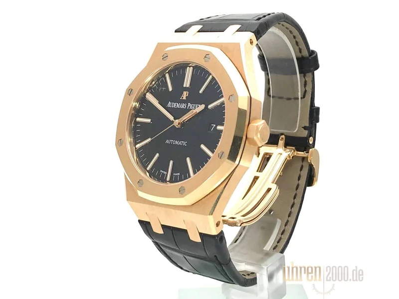 Audemars Piguet AP Royal Oak Jumbo 15400OR.OO.D002CR.01 aus 2017 D-Papiere