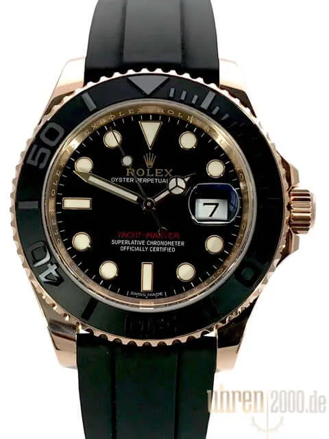 Rolex Yacht-Master 116655 Roségold LC100 aus 2017